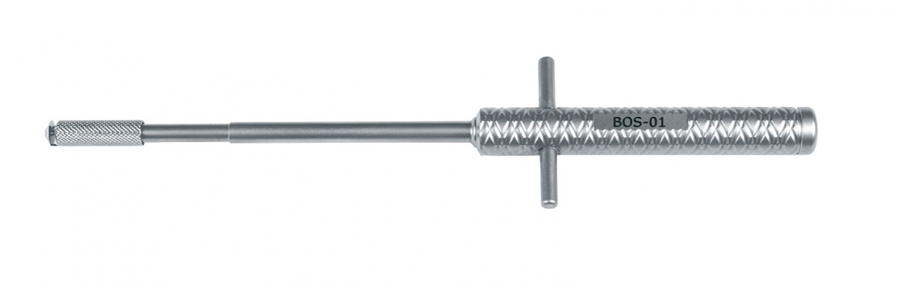 BOS-01 Скребок стоматологический костный, прямой, Mr.Curette Tech, Южная Корея
